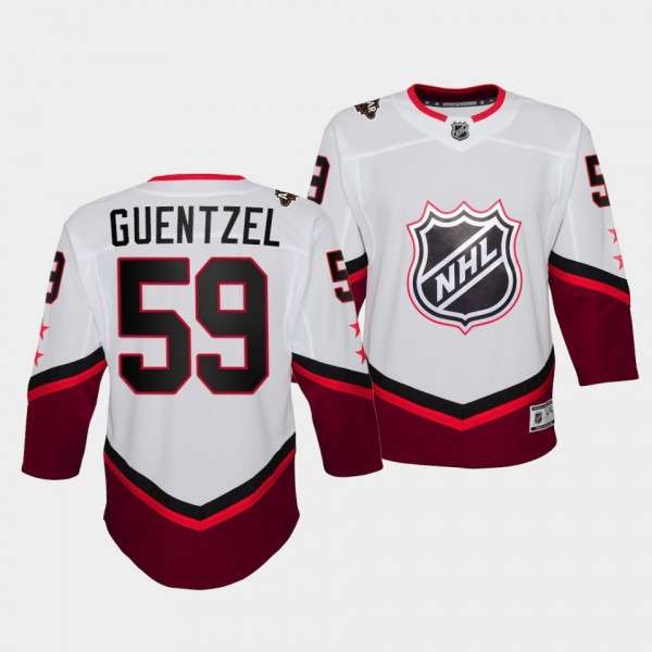 Jake Guentzel Youth Jersey Penguins 2022 NHL All-Star White Eastern Conference Jersey