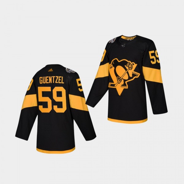 Jake Guentzel #59 Penguins 2019 NHL Stadium Series...