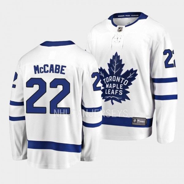 Toronto Maple Leafs Jake McCabe Away White Breakaw...