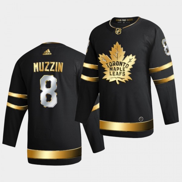 Toronto Maple Leafs Jake Muzzin 2020-21 Golden Edition Limited Authentic Black Jersey