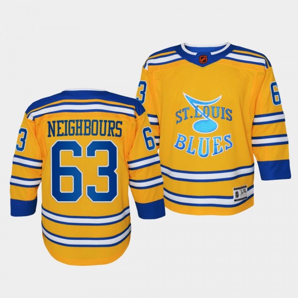 Youth Jake Neighbours Blues Yellow Special Edition 2.0 Jersey