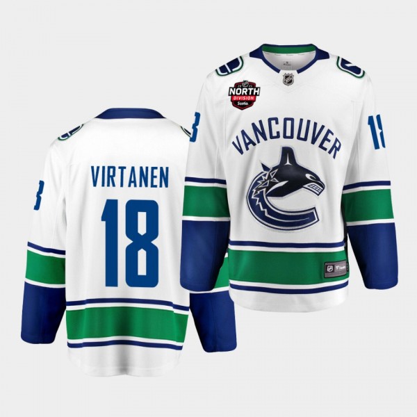 Vancouver Canucks Jake Virtanen 2021 North Divisio...