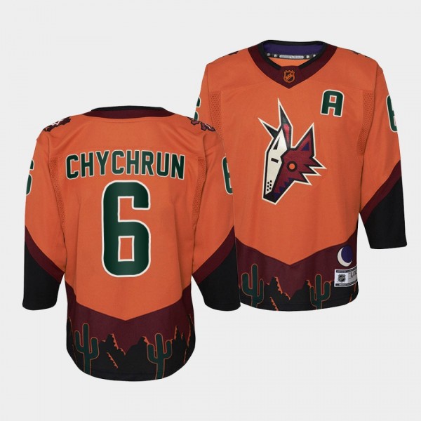 Youth Jakob Chychrun Coyotes Orange Special Editio...