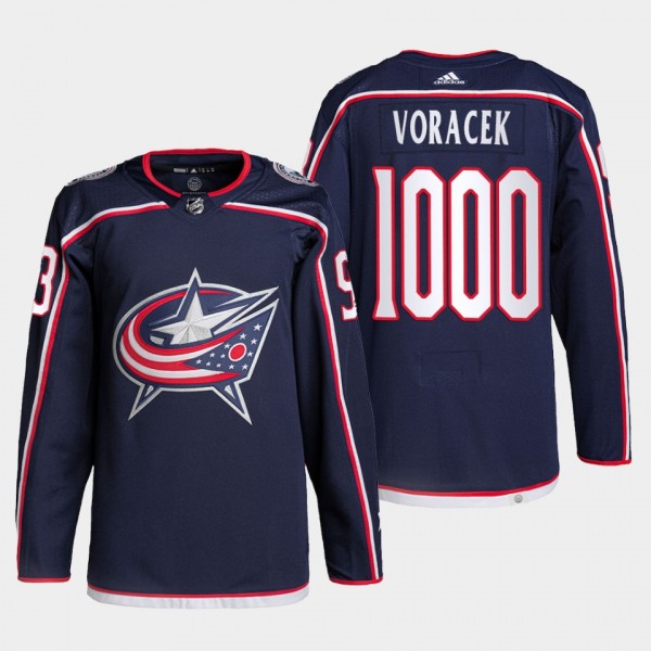 Jakub Voracek Panthers #93 1000 Career Games Jerse...
