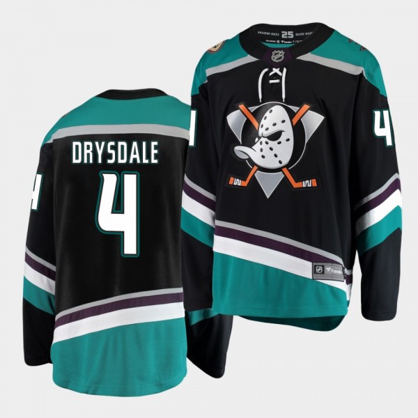 Jamie Drysdale Anaheim Ducks 2020 NHL Draft Black Alternate Men Jersey