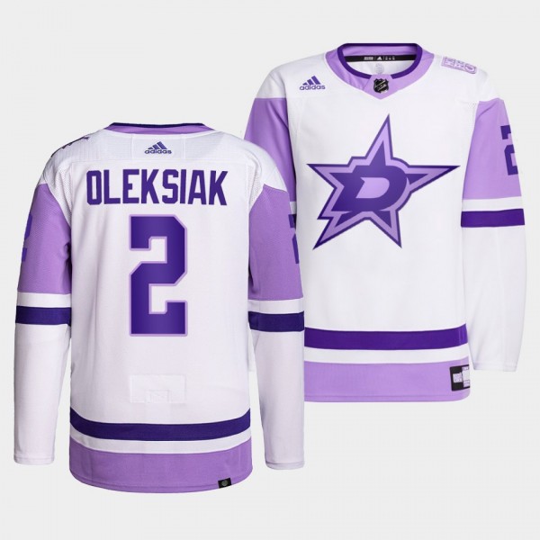 Dallas Stars Jamie Oleksiak 2021 HockeyFightsCance...