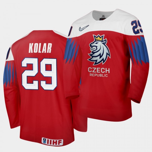 Czech Republic Jan Kolar 2020 IIHF World Champions...