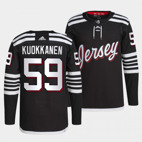 Janne Kuokkanen #59 Devils Primegreen Authentic Pr...