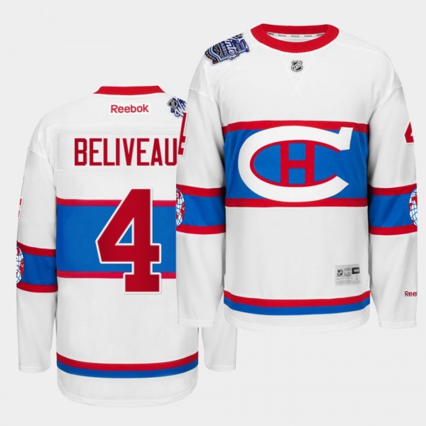 Jean Beliveau Montreal Canadiens Throwback to Worl...