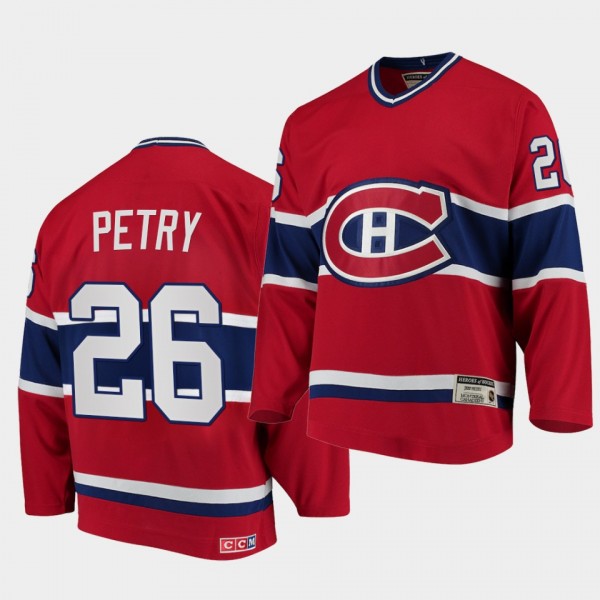 Jeff Petry Canadiens #26 Heroes of Hockey Authenti...