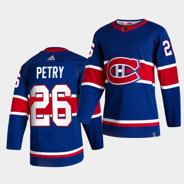 Montreal Canadiens 2021 Reverse Retro Jeff Petry R...