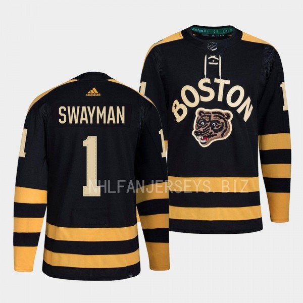 2023 Winter Classic Boston Bruins Jeremy Swayman #...