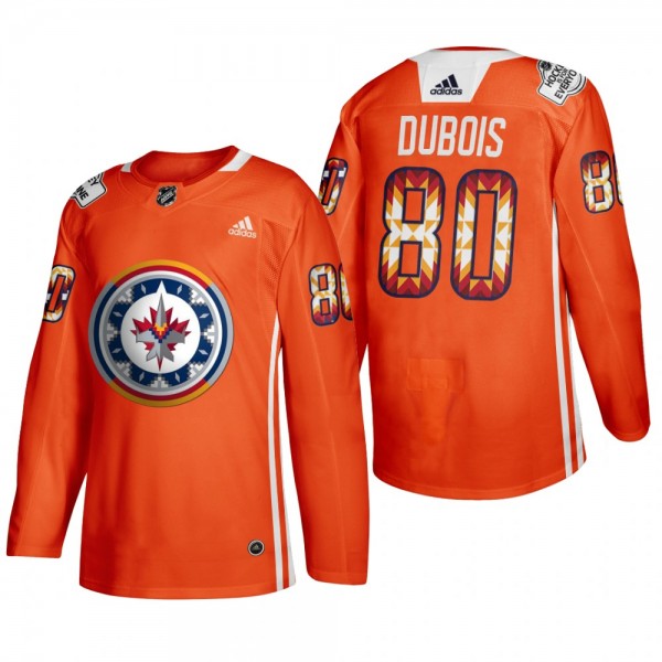 Jets 2022 WASAC Night Pierre-Luc Dubois Jersey Ind...