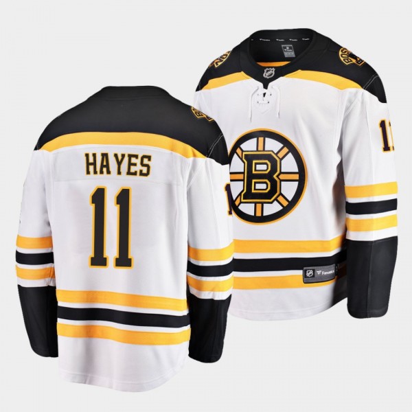 Jimmy Hayes Boston Bruins Away White Player Men Je...