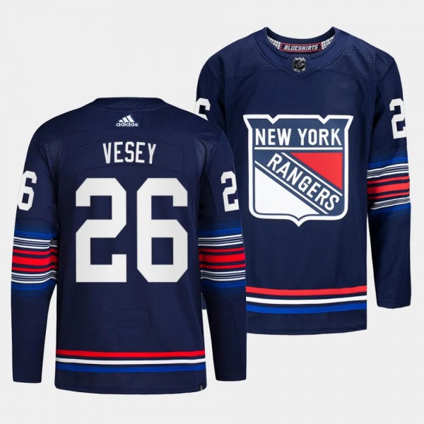 Jimmy Vesey New York Rangers 2023-24 Alternate Nav...