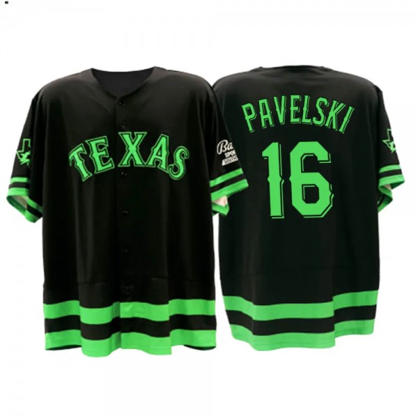 Joe Pavelski 2023 Dallas Stars Night #16 Black Tex...