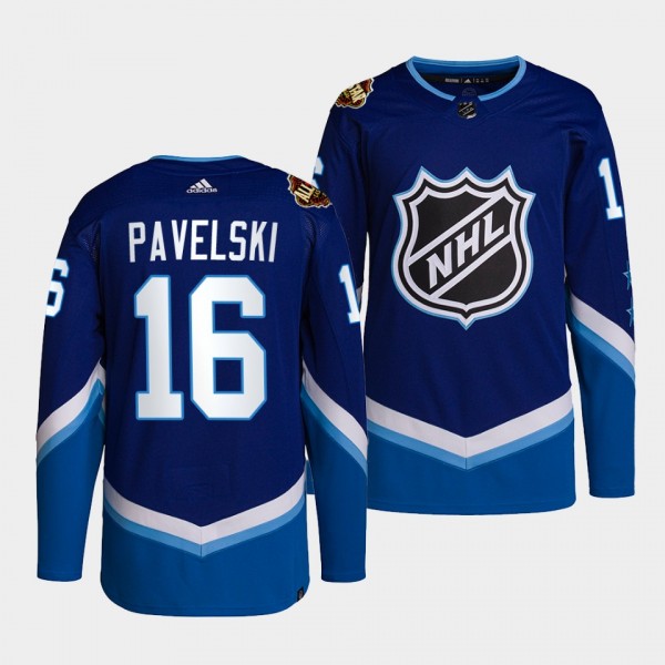 Joe Pavelski Stars #16 2022 NHL All-Star Jersey Bl...