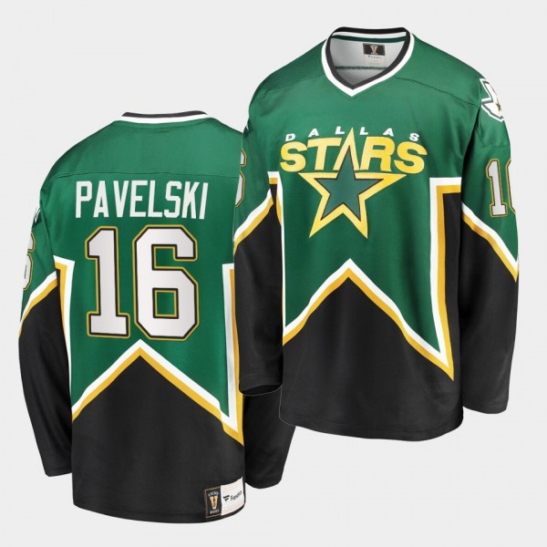 Joe Pavelski #16 Dallas Stars Heritage Green Premi...