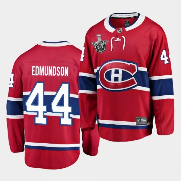Joel Edmundson #44 Canadiens 2021 Stanley Cup Fina...