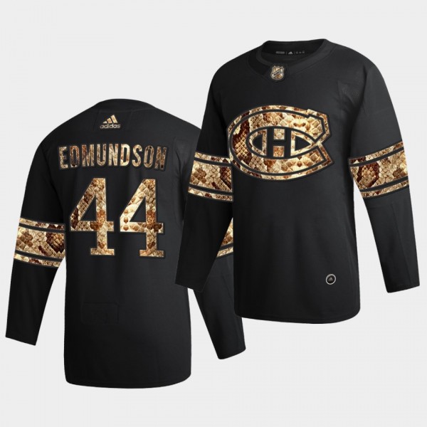 Joel Edmundson #44 Canadiens Python Skin 2021 Excl...