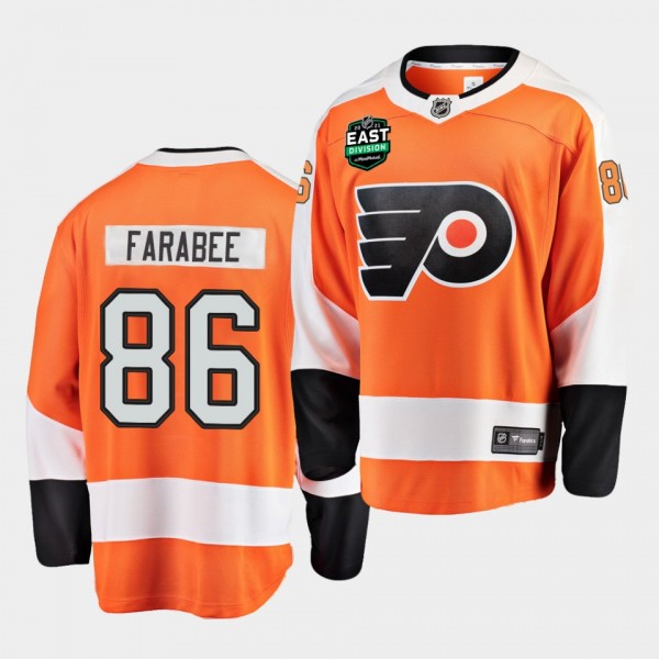 Philadelphia Flyers Joel Farabee 2021 East Divisio...