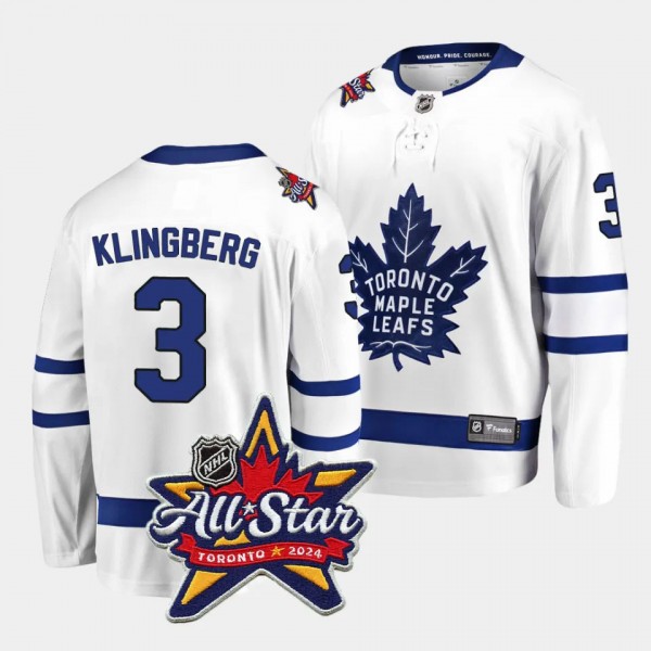 Toronto Maple Leafs John Klingberg 2024 NHL All-St...