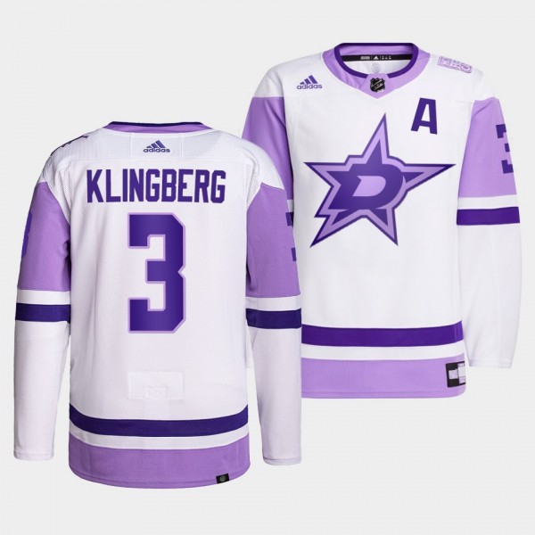 Dallas Stars John Klingberg 2021 HockeyFightsCance...
