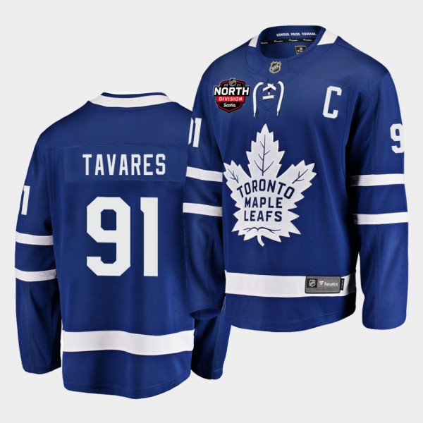 Toronto Maple Leafs John Tavares 2021 North Divisi...
