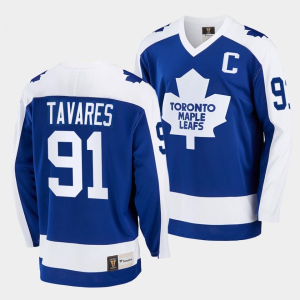 John Tavares Toronto Maple Leafs Vintage Blue Jersey Replica