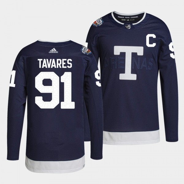 Toronto Maple Leafs 2022 Heritage Classic John Tav...