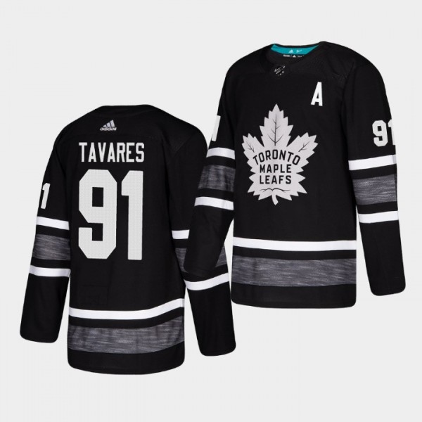 John Tavares Maple Leafs #91 Authentic 2019 2019 N...