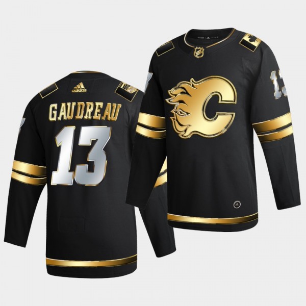Calgary Flames Johnny Gaudreau 2020-21 Golden Edit...