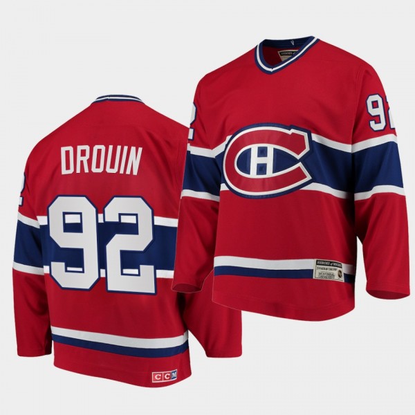 Jonathan Drouin Canadiens #92 Heroes of Hockey Aut...