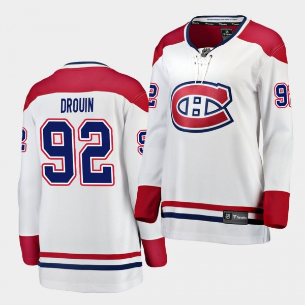 Women's Jonathan Drouin Canadiens #92 Breakaway Aw...
