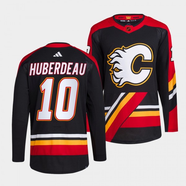 Jonathan Huberdeau Calgary Flames 2022 Reverse Ret...