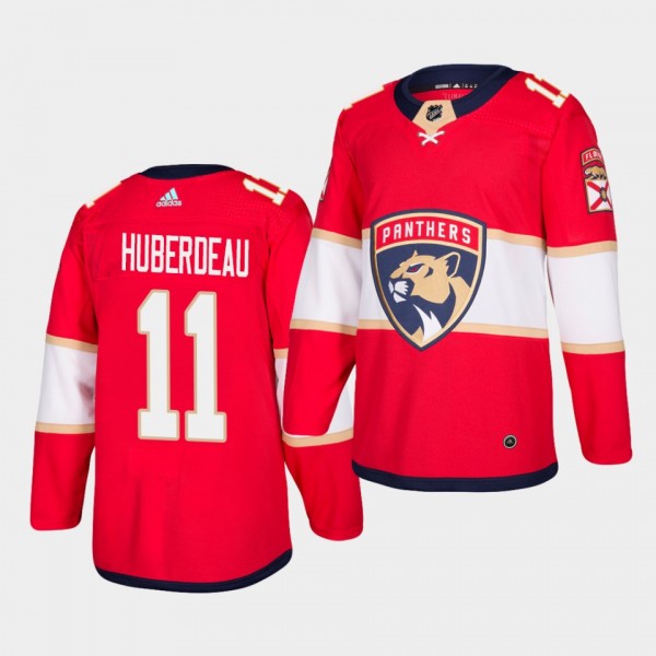 Jonathan Huberdeau #11 Panthers Authentic Home Men...