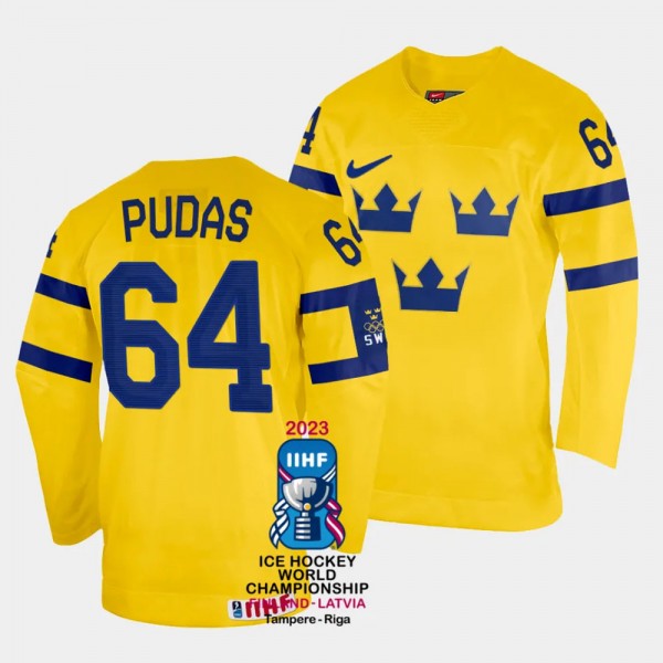 Sweden 2023 IIHF World Championship Jonathan Pudas...