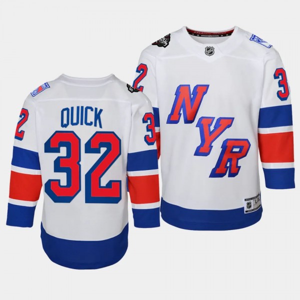 Jonathan Quick New York Rangers Youth Jersey 2024 ...