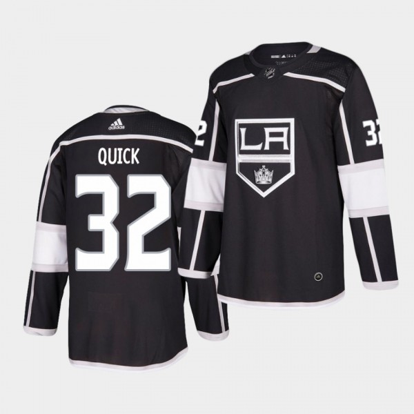 Jonathan Quick #32 Kings Authentic Home Men's Jers...