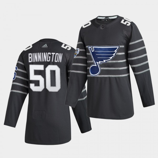 Jordan Binnington #50 St. Louis Blues 2020 NHL All...