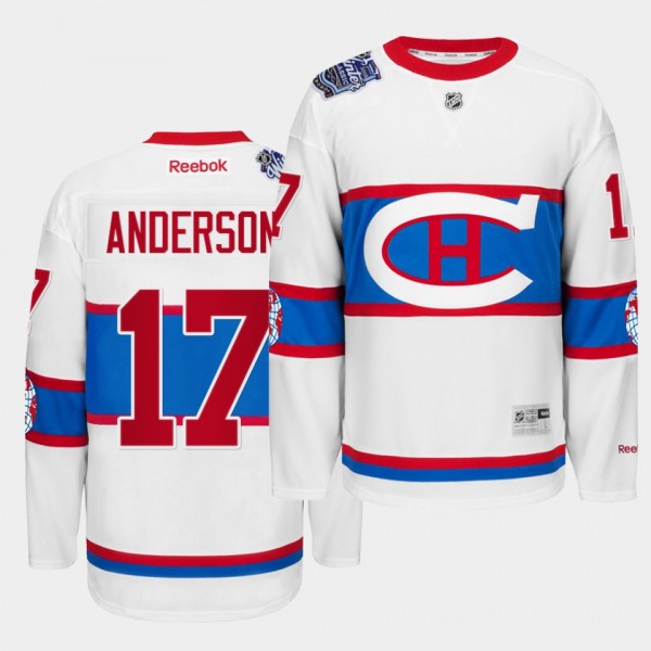 Josh Anderson Montreal Canadiens Throwback to Worl...