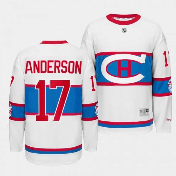 Josh Anderson Montreal Canadiens Winter Classic 20...