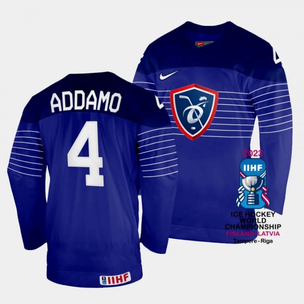 France 2023 IIHF World Championship Justin Addamo ...
