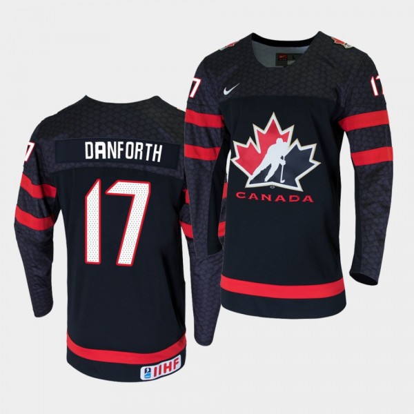 Canada Team 17 Justin Danforth 2021 IIHF World Cha...