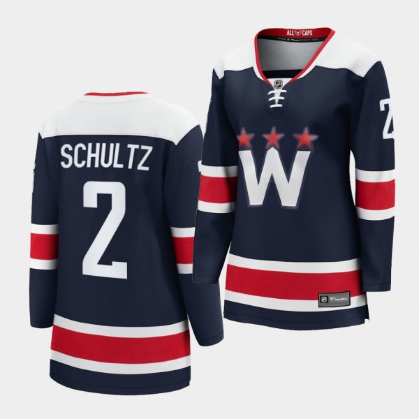 Justin Schultz Capitals #2 2020-21 Alternate Third...