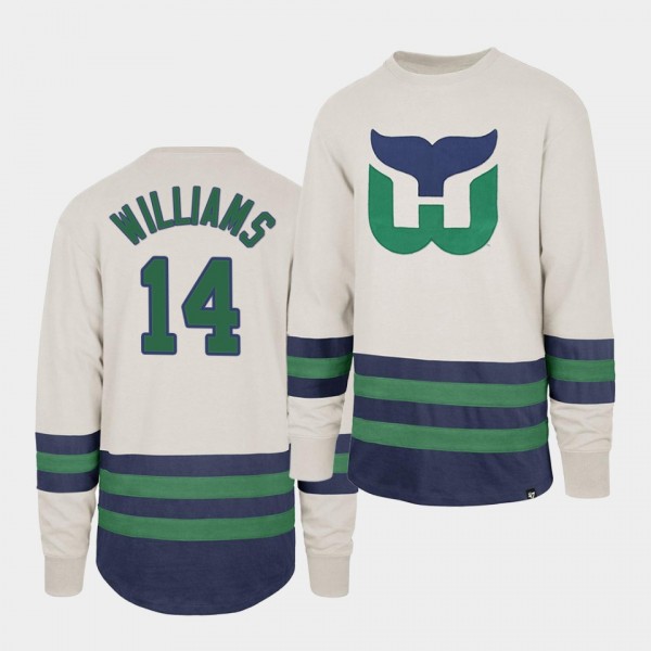 Justin Williams Hartford Whalers Center Ice Crew W...