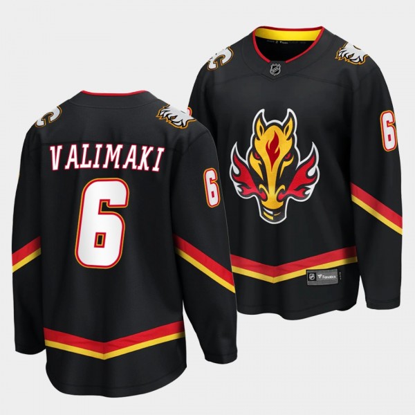 Calgary Flames #6 Juuso Valimaki Alternate 2022-23...