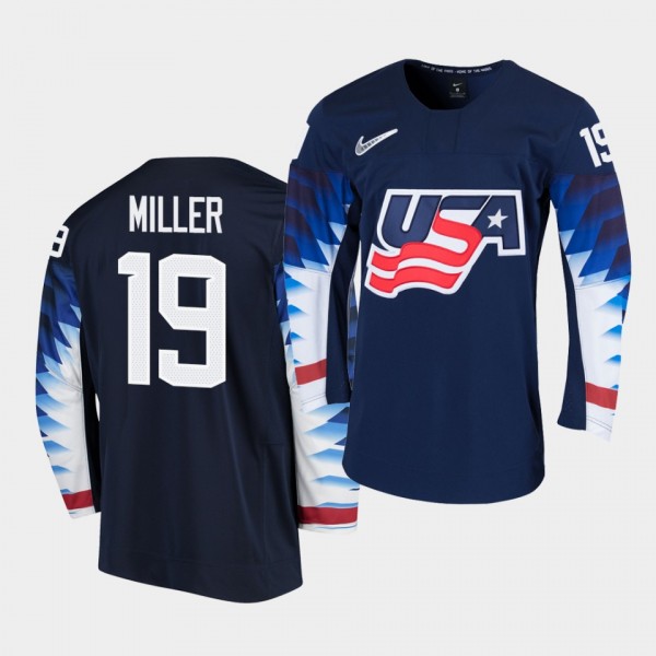 K'Andre Miller 2020 IIHF World Junior Championship #19 Black Jersey