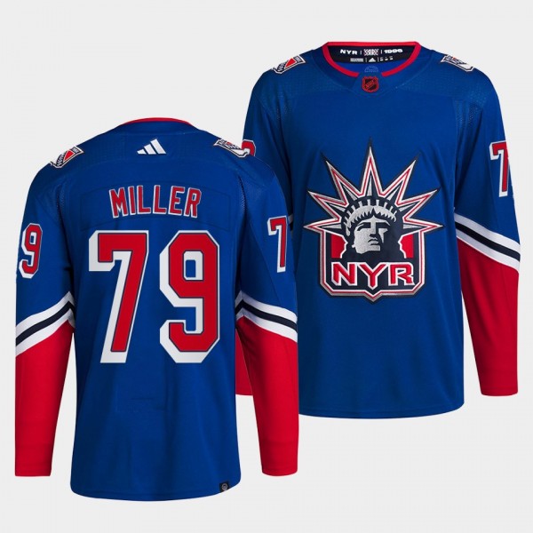 K'Andre Miller New York Rangers 2022 Reverse Retro...