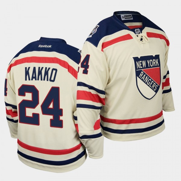 Kaapo Kakko New York Rangers 2012 Winter Classic White Replica Jersey